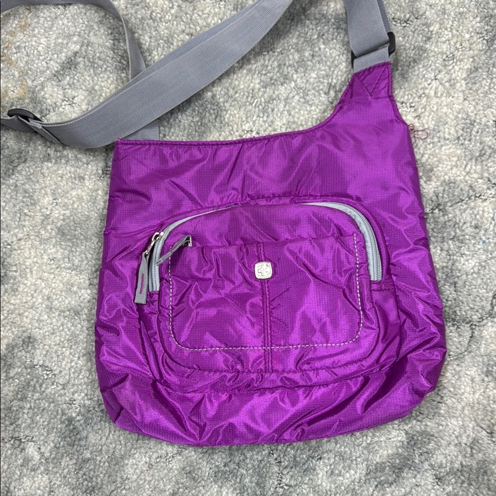 Swiss Gear Purple Crossbody Bag